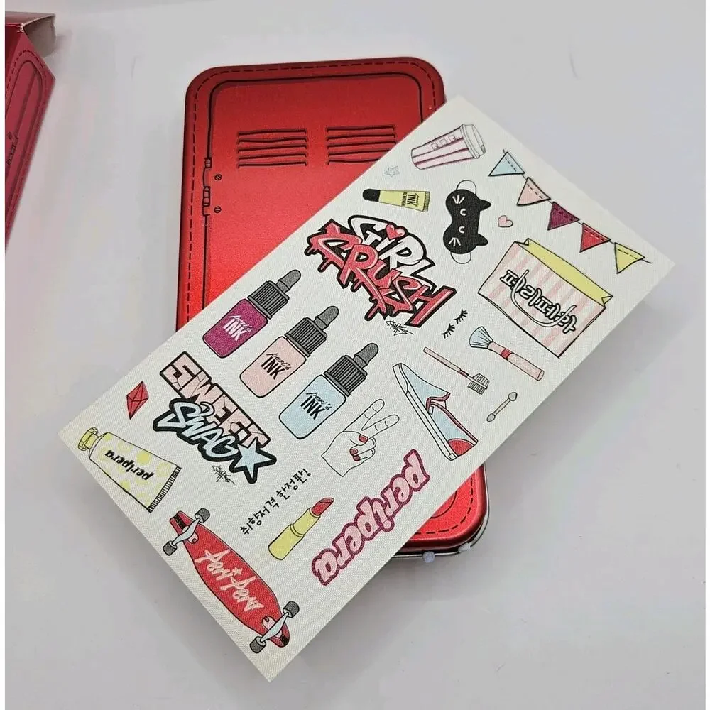 Peripera Girl Crush Set Of 5 Miniature Inks Tints Gift Set K Beauty Makeup Kit
